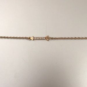 gold arrow necklace